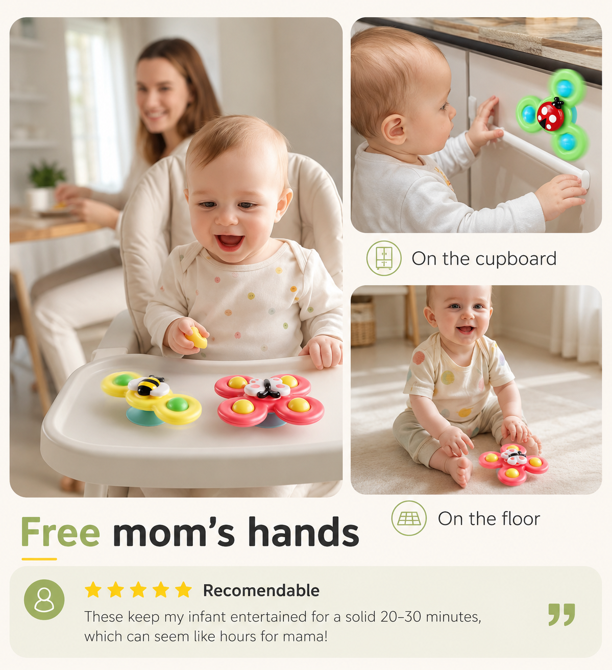 SpinBugz Sensory Toy Set